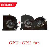 2023พัดลมระบายความร้อน GPU CPU ใหม่ดั้งเดิมสำหรับ MSI GS75ลับ9SF 9SG 8SG P75 9SE BS5005HS-U3J BS5005HS-U3I MS-17G1