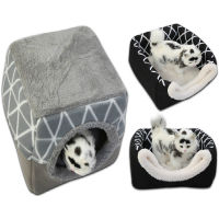 Pet bed for Cats Dogs Soft Nest Kennel Bed Cave House Sleeping Bag Mat Pad Tent Pets Winter Warm Cozy Beds 2 Size L XL 2 Colors