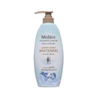 ครีมอาบน้ำ MISTINE SUPER NANO WHITENING PLUS MILK SHOWER CREAM 500 ml.