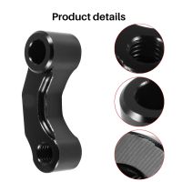 Motorcycle Mirror Riser Extension Bracket Adapter For R1200Gs Lc/Adv 13-18 R Ninet/R1200R Premium Cnc Aluminum Alloy Black