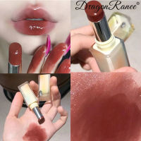 DragonRanee Solid Jelly ลิปสติก Crystal Lip Balm Water Wave Mirror Lip Gloss Long Lasting Moisturizing Lip Glaze Lip Care แต่งหน้าเครื่องสำอาง