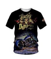 T SHIRT -  HOT Harley-Davidson 3D T-Shirt Unisex,xzx180305  3D T-Shirt All Over Printed 16