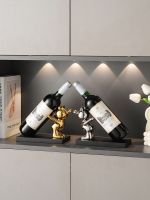 ☾ wine decoration violent bear moving housewarming gift entrance living room TV cabinet dining home decoration