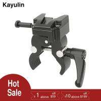 Kayulin Super Crab Clamp With Universal V-Lock Mount Quick Release Adapter For DSLR Camera Battery Photo Studio Accessory