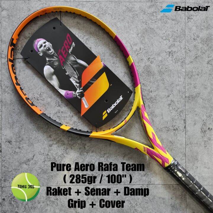 Raket Tenis Babolat Pure Aero Rafa Team 100 In Inch 285gr 285g 285 Gram Lazada Indonesia