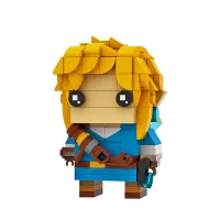 Brickheadz FiguresBreath of The Wild Character Link Model Building Blocks Mini Bricks DIY Idea Toys MOC Children Xmas Gifts