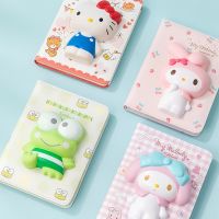 New Stationery Sanrio Mini Decompression Notebook Girl Heart Cute Decompression Hand Account Book Decompression Educational Toys