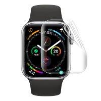 ✷ Pełne pokrycie ekranu Protector do apple Watch 1 2 3 4 5 6 38mm 40mm 42mm 44mm dotykowy hydrożel ochronna miękka folia