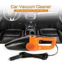 12V 120W Car Wired Vacuum Cleaner Three Colors Strong Steam Wet Dry Dual-use Home Car Dust Collector Automobiles Vacuum Cleaner