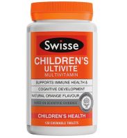 ของแท้ Swisse Childrens Ultivite 120 Tablets อาหารเสริมและวิตามินรวมสำหรับเด็ก ช่วยให้สุขภาพกายแข็งแรง จากออสเตรเลีย