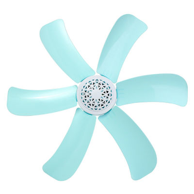 Blue 10w Silent plastic Energy saving mini ceiling fan 3-5 turn page fan 220V hanging fan Soft Wind household