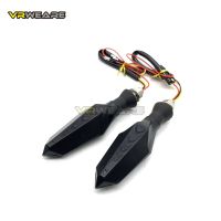 、‘【； 12V Motorcycle Water Flowing LED Turn Signals For  Kawasaki Rear Flashing Signal Brake Lights Indicators Honda Yamaha Blinker