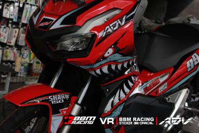 สติกเกอร์ Honda ADV 150 Shark / ฉลาม ADV