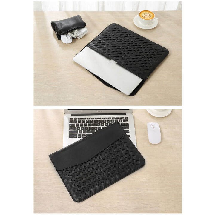 สำหรับ-macbook-air-13-3เคสกระเป๋าแล็ปท็อปทำด้วยมือฝาปิดหนังพียูป้องกันกันน้ำใช้ได้กับ-a1932-macbook-air-13-3