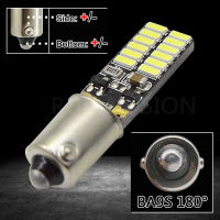 2pcs T11 Ba9s T4W Led Canbus Error Free H21W 3014 Car LED Bulbs Interior Lights Auto H6W License Plate Lamp White Yellow AC12V