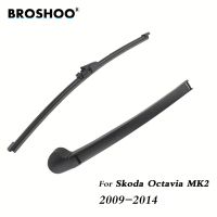 [Car Parts] BROSHOO รถใบปัดน้ำฝนด้านหลังใบมีดกลับกระจกแขนปัดน้ำฝนสำหรับ Skoda Octavia MK2 Hatchback (2009 2014) 405มิลลิเมตรรถจัดแต่งทรงผม