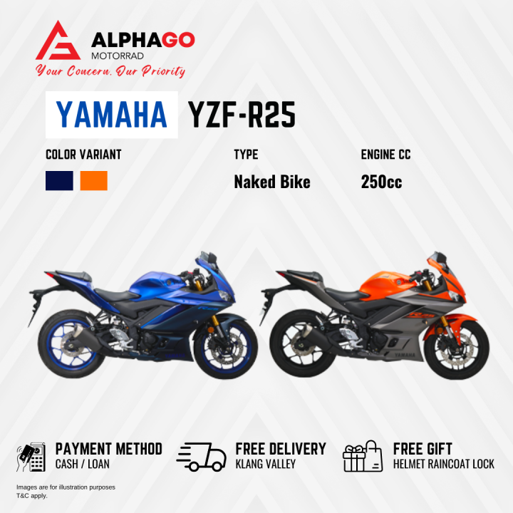 Pre Order Yamaha Yzf R Cc Abs Naked Bike Otr Price Years