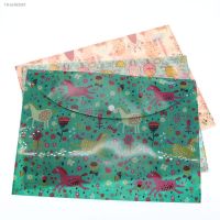 ♚♗◇ Thickened Animal A4 Folder File Bag Stationery Bag PVC Office Clip Paper File School Office Supplies