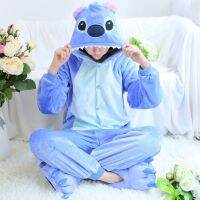 【Xiaobaide electronic】ตะเข็บสัตว์ยูนิคอร์นเสือ Onesie ผู้ใหญ่วัยรุ่นผู้หญิงชุดนอนผ้าสักหลาดตลกอบอุ่นนุ่มโดยรวม Onepiece Night Home Jumpsuit