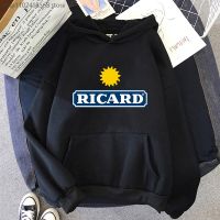 RICARD Hoodie Couple Sweatshirt Streetwear Clothes Fashion Street Pullover Long Sleeve Sportswear Men Clothing Size XS-4XL