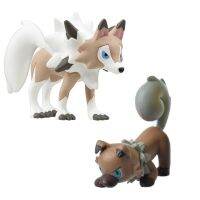 ฟิกเกอร์แอคชั่น TOMY ตัวเลขโปเกมอน MS-23ไลแคนรอคกลางวัน WCT Rockruff โมเดลของเล่นของเล่นชุดตัวละคร