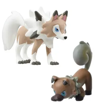 Pokemon Lycanroc Figures  Pokemon Solgaleo Lunala - Genuine