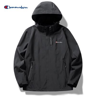 THE NORTH FACE Champion Romance Autumn Outdoor Jacket Mens and Womens Hooded Jacket Windproof Waterproof Travel Mountaineering Suit Couple Jacket