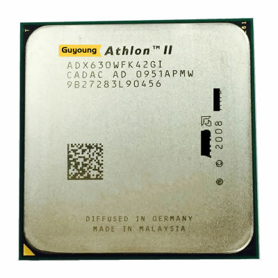 Athlon II X4 630 2.8 GHz ใช้ Quad-Core เครื่องประมวลผลซีพียู ADX630WFK42GI ซ็อกเก็ต AM3