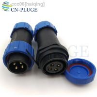 SP2110/P SP2111/S IP68 Waterproof 4 pin Docking Aviation Connector Male Plug Female Socket