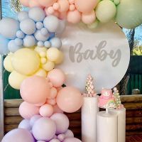 Multicolor Pas Balloons Garland Arch Kit Wedding Macaron Rainbow Birthday Party Decor Kids Baby Shower Balloon Backdrop