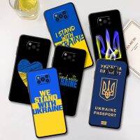 Hot Ukraine Flag Pattern Case For Xiaomi Mi Poco X3 X4 NFC M3 Mi 11 11T 10 T 9T 12 9 10T Lite Silicone Back Phone Cover Electrical Safety