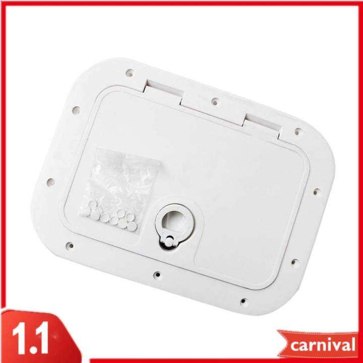 Moon AURORA Access Hatch Barrel Boat Storage Hatch with Lid White