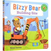 Bizzy bear is so busy building site office Book paperboard Book Childrens English book English original imported picture book