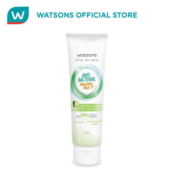 WATSONS Antibacterial Hydrating Cucumber Hand Cream 30ml Lazada PH
