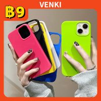 Hot Sale VENKI - Case iPhone 14 Pro Max TPU Soft Simple Case  Glossy Candy Case Black Pink Khaki Yellow Camera Protection Shockproof For iPhone 14 13 12 11 Plus Pro Max 7 Plus X XR