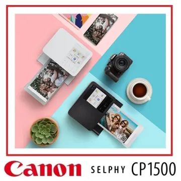 Canon SELPHY CP1300 Compact Photo Printer - Black + RP-108 Ink/Paper  (CP1300-KIT)