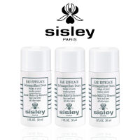 Sisley Eau Efficace Gentle Make-Up ReMover Face And Eyes 30ml. 3pcs. (90ml) โลชั่นทำความสะอาดเมคอัพสูตรอ่อนโยน ทั่วทั้งใบหน้า รอบดวงตา และริมฝีปาก