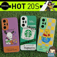 เคสยาง TPU ปกป้องเลนส์กล้อง (คละลาย) สำหรับ Infinix Hot 20S