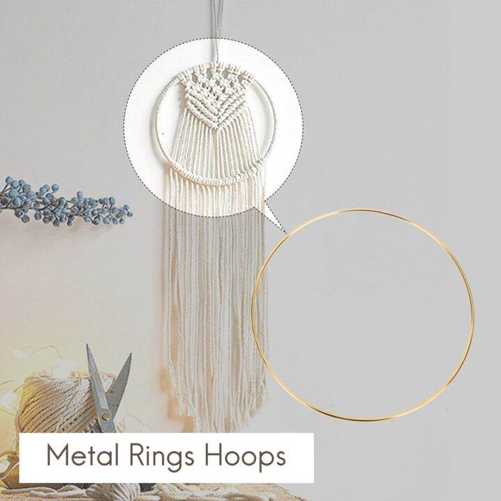 8pcs-8-inches-dream-catcher-rings-metal-hoops-macrame-ring-for-crafts-and-dream-catcher-supplies-gold