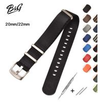 (พร้อมส่ง) Seat Belt NATO Nylon Strap สายนาโต้เนื้อผ้านุ่มลื่น หลากสีหลากลาย