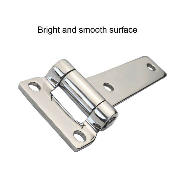 2pcs Casting Strap Hinge Stainless Steel Boat 135mm T Hinges Heavy Duty