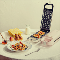 MYTEM Dono WAFFLE &amp; CHURROS Maker เครื่องทำวาฟเฟิลไม่ติด Churros Maker Korean Home Café