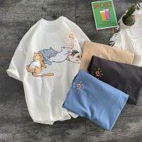 COD SDFGERTYTRRT 100 Cotton Oversized T-Shirt Tops Women Fashion T Shirt Men Unisex Shirt Oversized Tee Graphic T Shirt Short Sleeve T Shirts Graphic T Shirt Couple Tee Korean Fashion