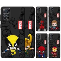 【cold noodles】    Marvel Wolverine Loki ซิลิโคนสีดำเคสโทรศัพท์สำหรับ Vivo Y20 Y19 Y11 Y72 5G V20 Y81 Y31 Y53 V17 Y15 S1 Y70 Y17 V21 Y71i กระเป๋า