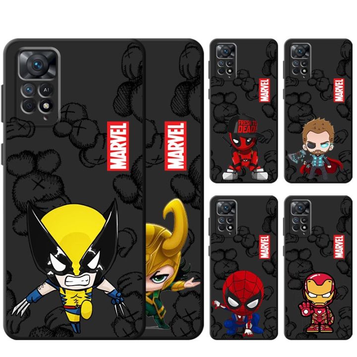 cold-noodles-marvel-wolverine-loki-ซิลิโคนสีดำเคสโทรศัพท์สำหรับ-vivo-y20-y19-y11-y72-5g-v20-y81-y31-y53-v17-y15-s1-y70-y17-v21-y71i-กระเป๋า