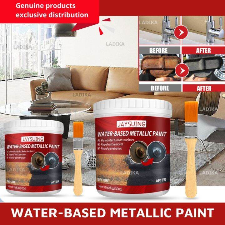 Jaysuing water based metallic paint Rust remover oil car