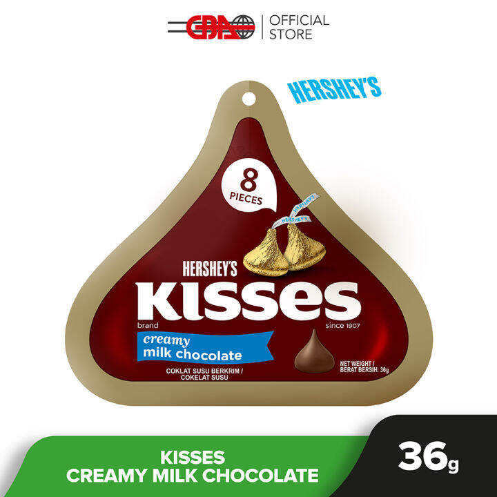 Hershey's Kisses Creamy Milk Chocolate 36g | Lazada