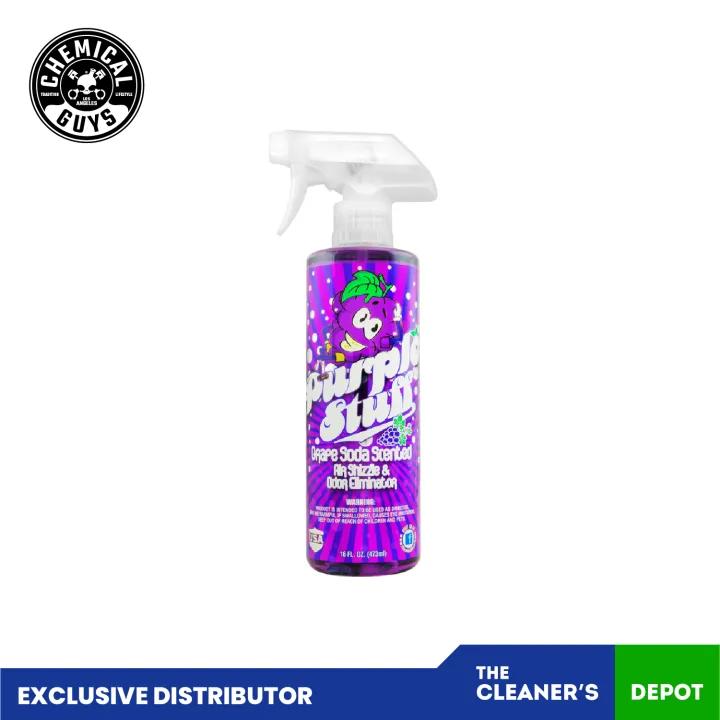 Chemical Guys Purple Stuff Grape Soda Air Freshener 16oz