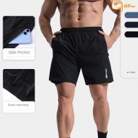 ผู้ชายกีฬาออกกำลังกายกางเกงขาสั้น  sports shorts Mens  ระบายอากาศ แบบแห้งเร็ว ขนาดใหญ่ สวมใส่สบาย เหมาะกับใส่ออกกําลังกาย บาสเก็ตบอล วิ่ง สําหรับผู้ชาย