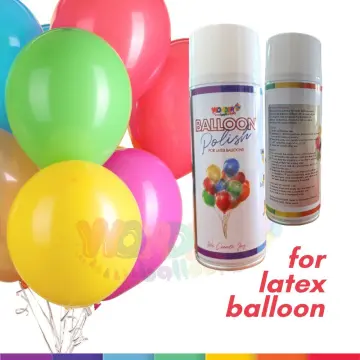 Balloon Brightener Spray Polish Shine Keeps Latex Balloons Looking